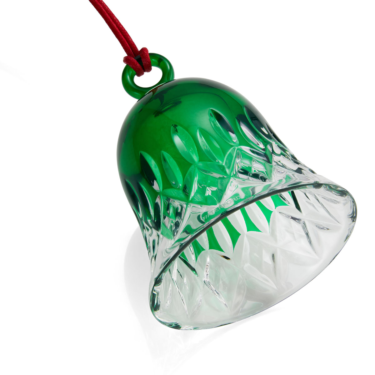 Waterford 2024 Lismore Bell Ornament, Green